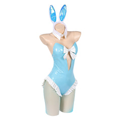 Cosplay Costume Rosalina The Super Mario Galaxy Movie(2026) Film Cosplay Bunny Girl Tenue Bleue Femme