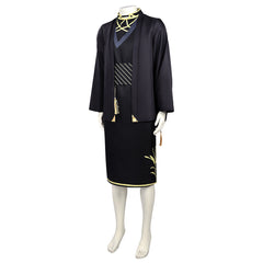 Cosplay Costume Rosei Kantsubaki Shunkashuutou Daikousha: Haru no Mai(2026) Anime Cosplay Tenue Noire Homme