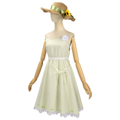 Cosplay Costume Ruri Hazakura Shunkashuutou Daikousha: Haru no Mai(2026) Cosplay Robe Beige Femme