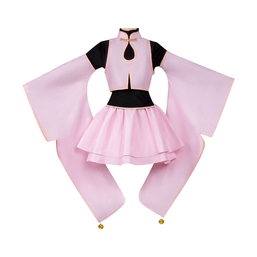 Cosplay Costume Sakura Kinomoto Cardcaptor Sakura Anime Cosplay Tenue Rose et Noire Femme