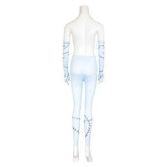 Cosplay Costume Sally The Nightmare Before Christmas(1993) Film Cosplay Pantalon et Manchons Femme