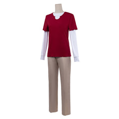Cosplay Costume Sanji One Piece Live Action 2(2026) TV Cosplay Tenue Rouge Homme