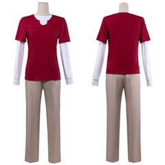 Cosplay Costume Sanji One Piece Live Action 2(2026) TV Cosplay Tenue Rouge Homme
