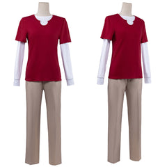 Cosplay Costume Sanji One Piece Live Action 2(2026) TV Cosplay Tenue Rouge Homme
