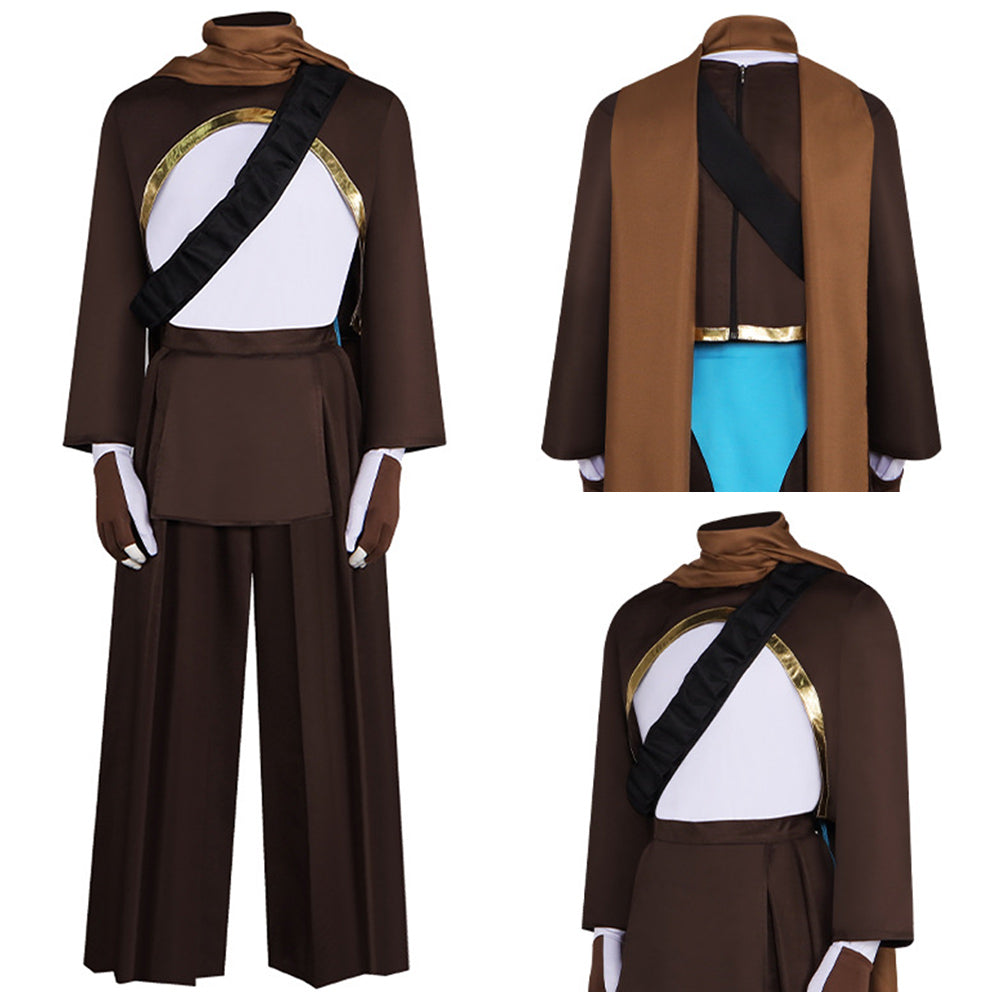 Cosplay Costume Sans Undertale Jeu Cosplay Tenue Couleur Café Homme