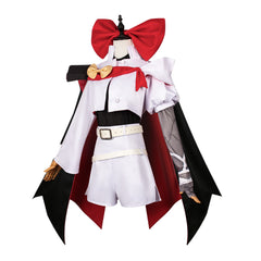 Cosplay Costume Sapphire The Ribbon Hero(2026) Anime Cosplay Tenue Blanche et Noire Femme Ver.2
