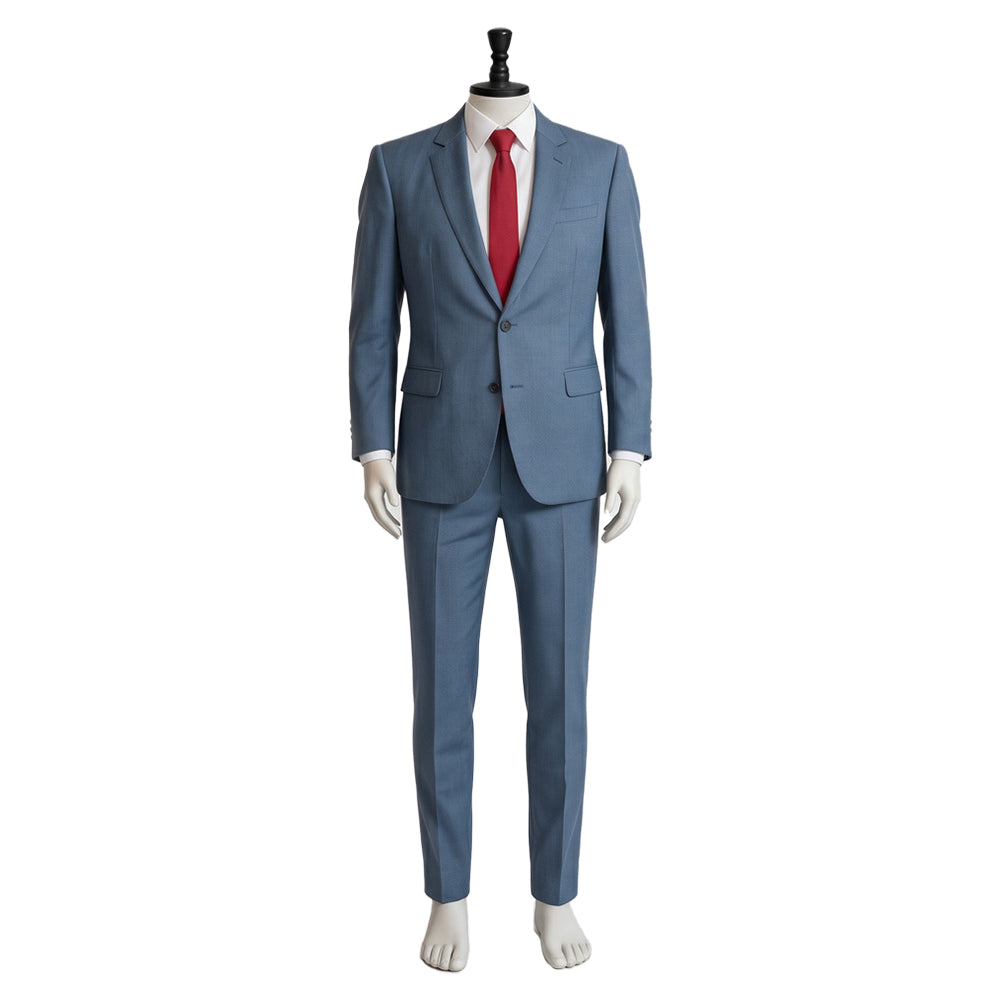 Cosplay Costume Sasaki Smoking Behind the Supermarket with You(2026) Anime Cosplay Tenue Bleue Homme