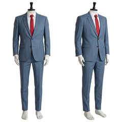 Cosplay Costume Sasaki Smoking Behind the Supermarket with You(2026) Anime Cosplay Tenue Bleue Homme