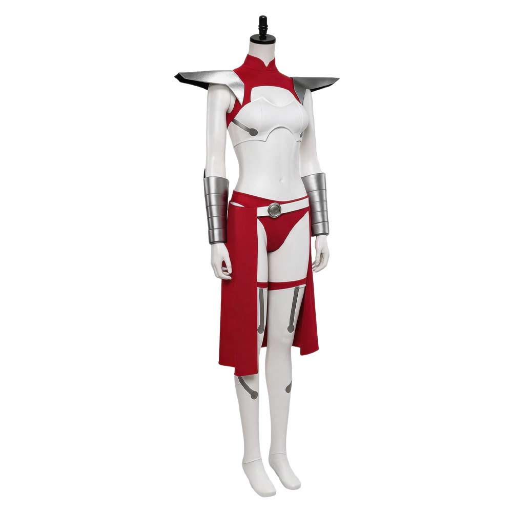 Cosplay Costume Sasha Hammer Invincible 4(2026) TV Cosplay Tenue Rouge Femme