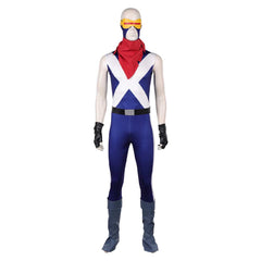 Cosplay Costume Scott Summers X-Men '97 Saison 2(2026) TV Cosplay Combinaison Bleue+Veste Homme