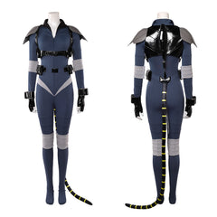 Cosplay Costume Selina Kyle Absolute Catwoman #1(2026) Bande Dessinée Cosplay Tenue Bleue Femme