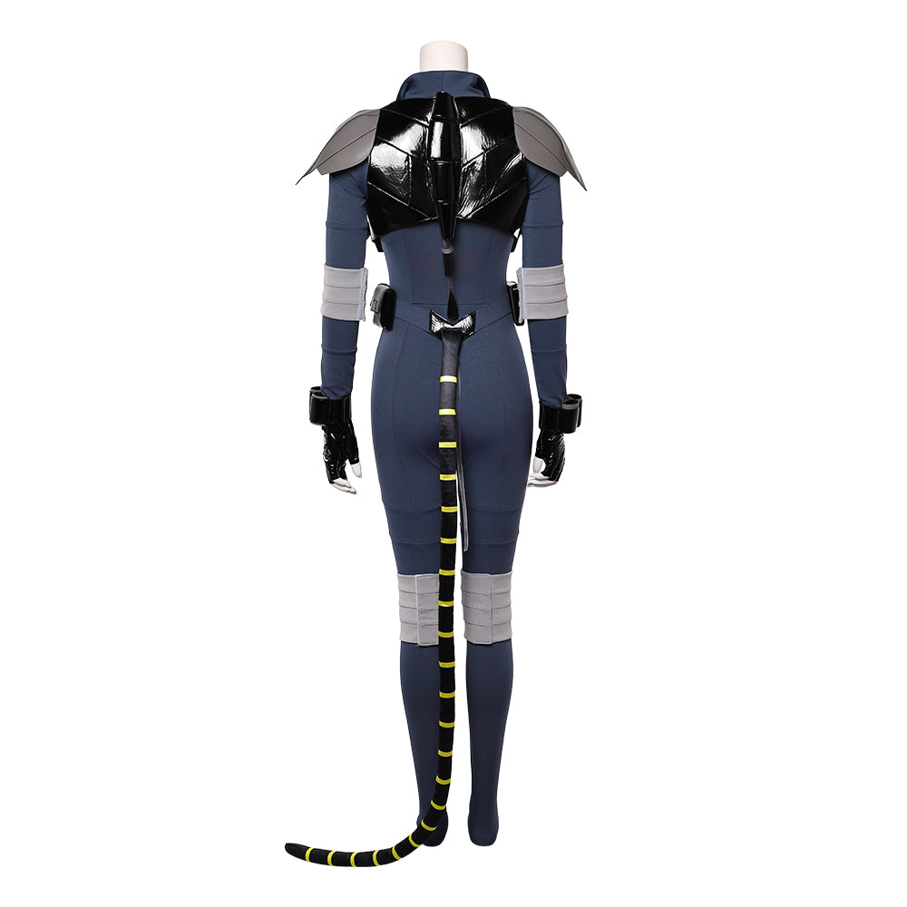 Cosplay Costume Selina Kyle Absolute Catwoman #1(2026) Bande Dessinée Cosplay Tenue Bleue Femme