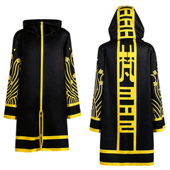 Cosplay Costume Senju Kawaragi Tokyo Revengers Saison 4(2026) Anime Cosplay Tenue Noire et Jaune Homme