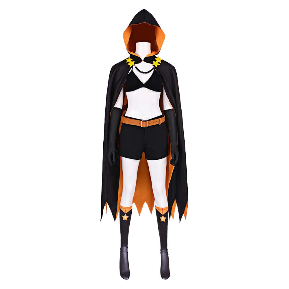 Cosplay Costume Shaula Re Zero Saison 4 The Stars that Inscry the Present(2026) Anime Cosplay Tenue Noire Femme