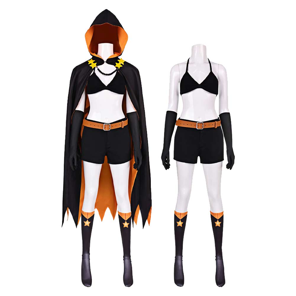 Cosplay Costume Shaula Re Zero Saison 4 The Stars that Inscry the Present(2026) Anime Cosplay Tenue Noire Femme