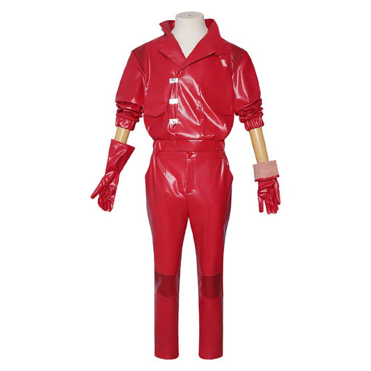Cosplay Costume Shotaro Kaneda Akira Live Action(2026) Film Cosplay Tenue Rouge Homme