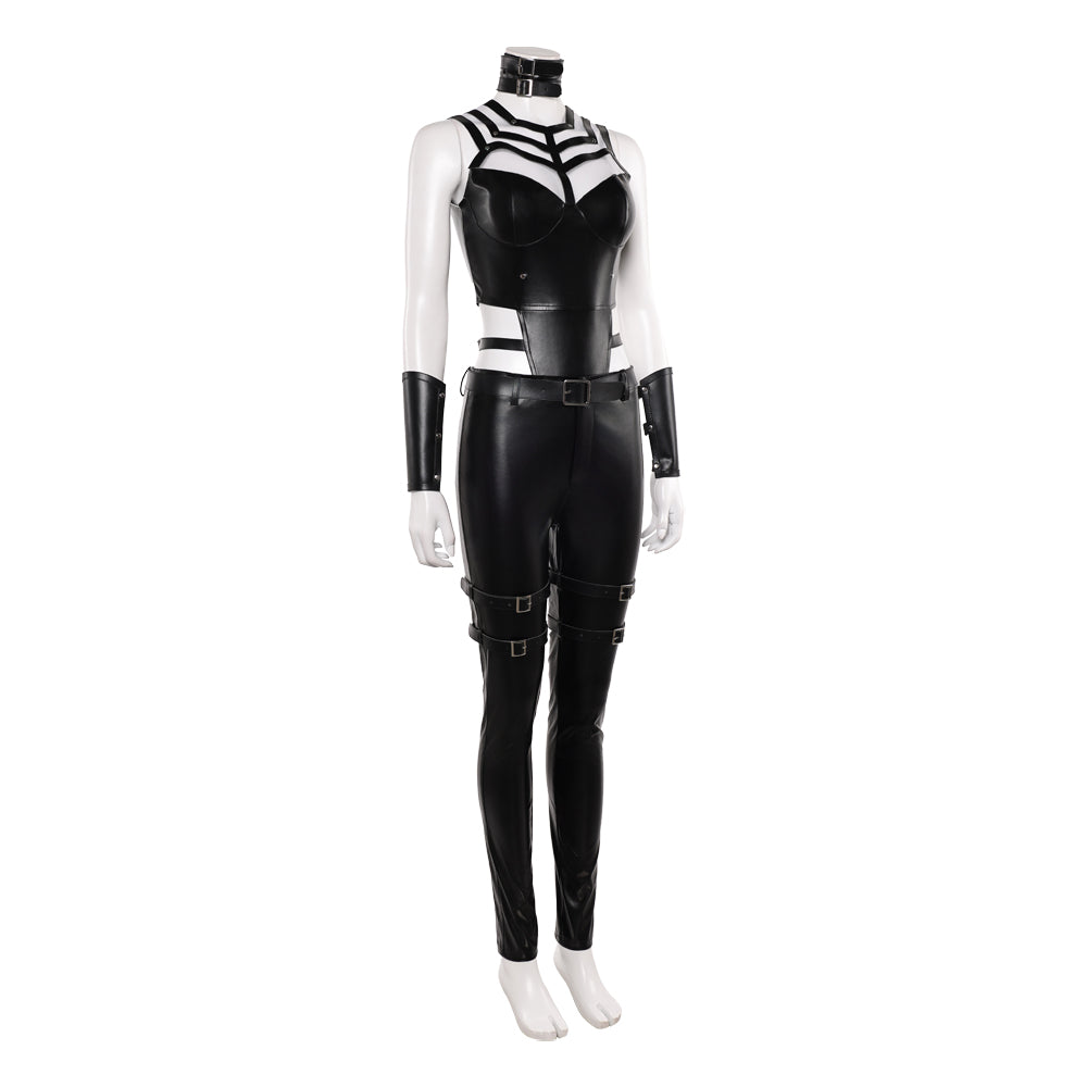 Cosplay Costume Sindel Mortal Kombat 2(2026) Film Cosplay Tenue Noire Femme