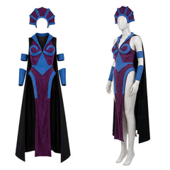 Cosplay Costume Skeleton King Les Maîtres de l'Univers(2026) Film Cosplay Robe Violette Femme