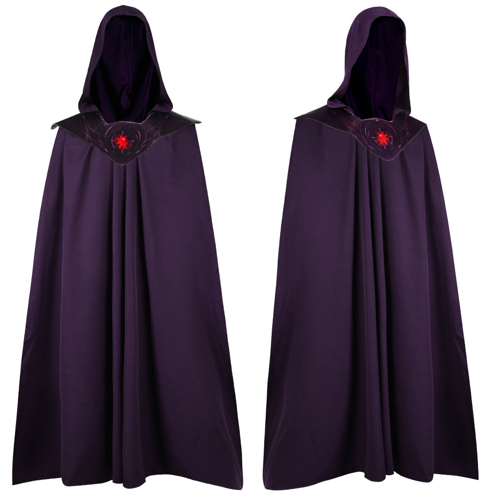 Cosplay Costume Skeletor Les Maîtres de l'Univers(2026) Film Cosplay Cape Violette Homme