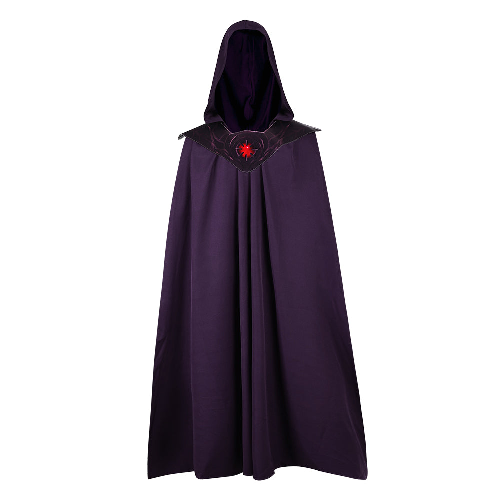 Cosplay Costume Skeletor Les Maîtres de l'Univers(2026) Film Cosplay Cape Violette Homme