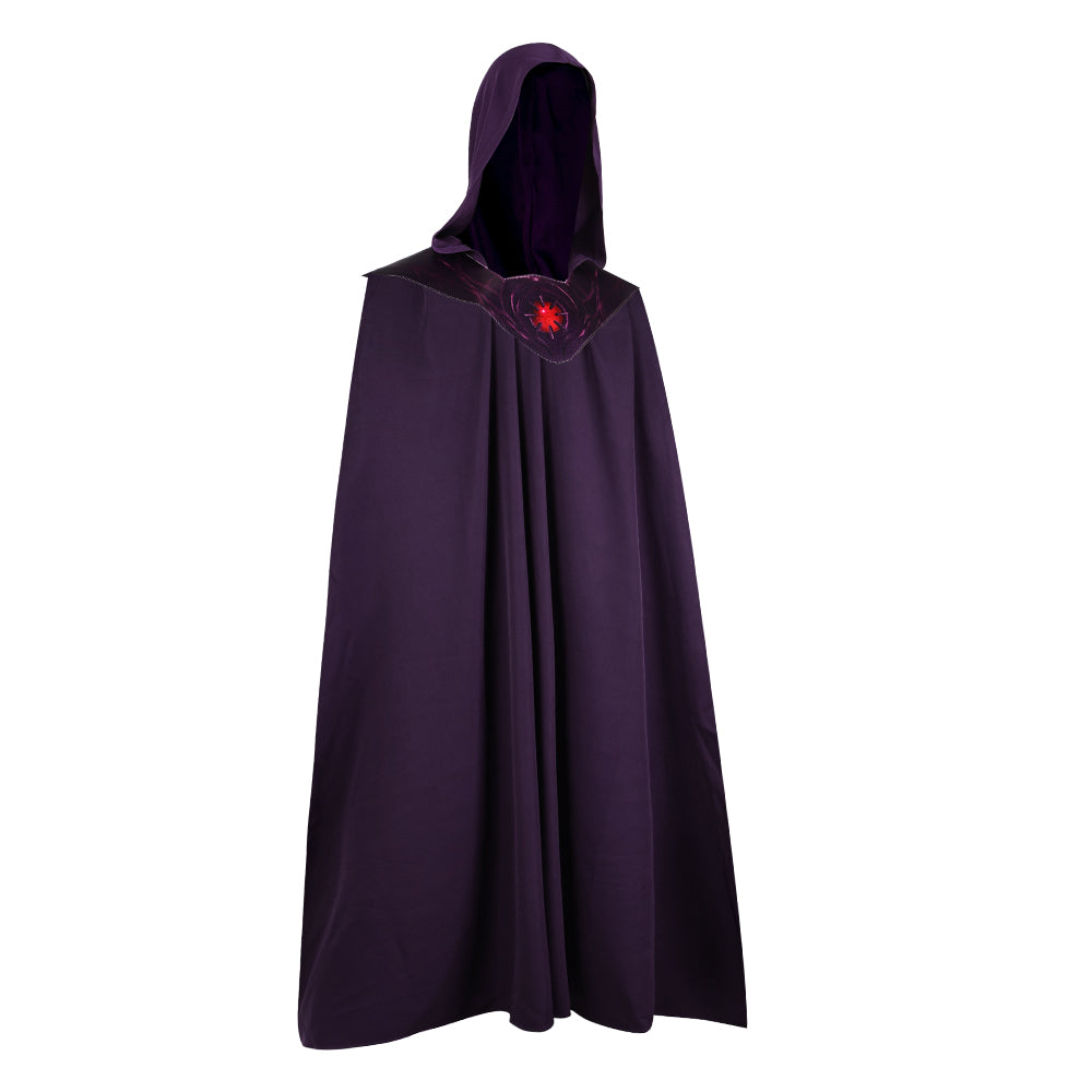 Cosplay Costume Skeletor Les Maîtres de l'Univers(2026) Film Cosplay Cape Violette Homme