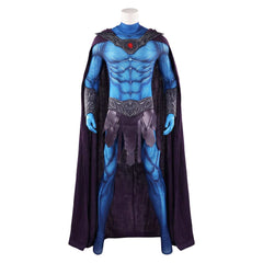 Cosplay Costume Skeletor Les Maîtres de l'Univers(2026) Film Cosplay Combinaison Bleue Homme
