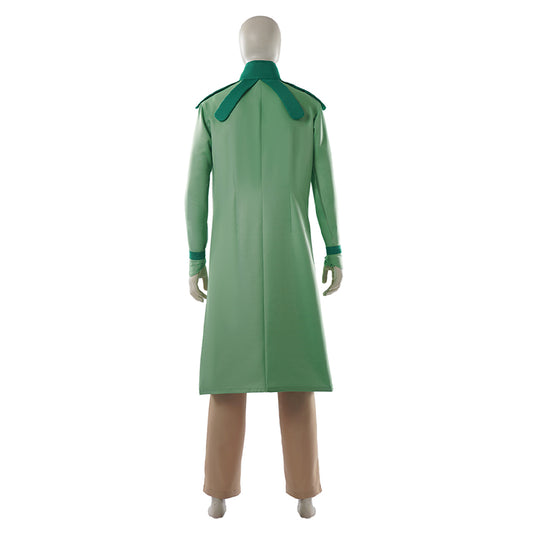 Cosplay Costume Steven Steel JJBA 7(2026) Anime Cosplay Tenue Verte Homme