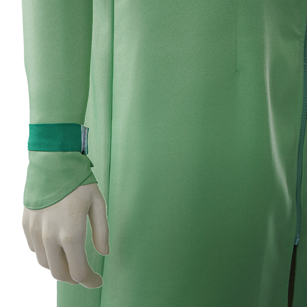 Cosplay Costume Steven Steel JJBA 7(2026) Anime Cosplay Tenue Verte Homme