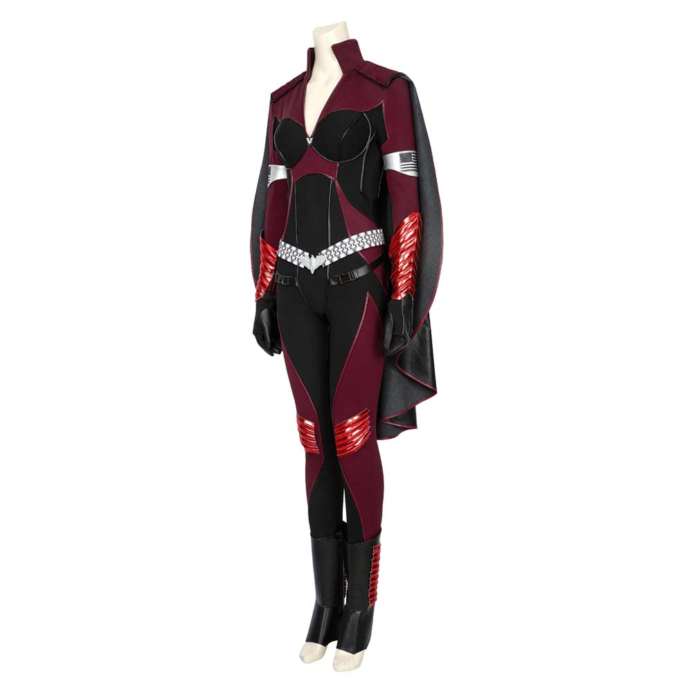 Cosplay Costume Stormfront The Boys 5(2026) TV Cosplay Combinaison Rouge Femme