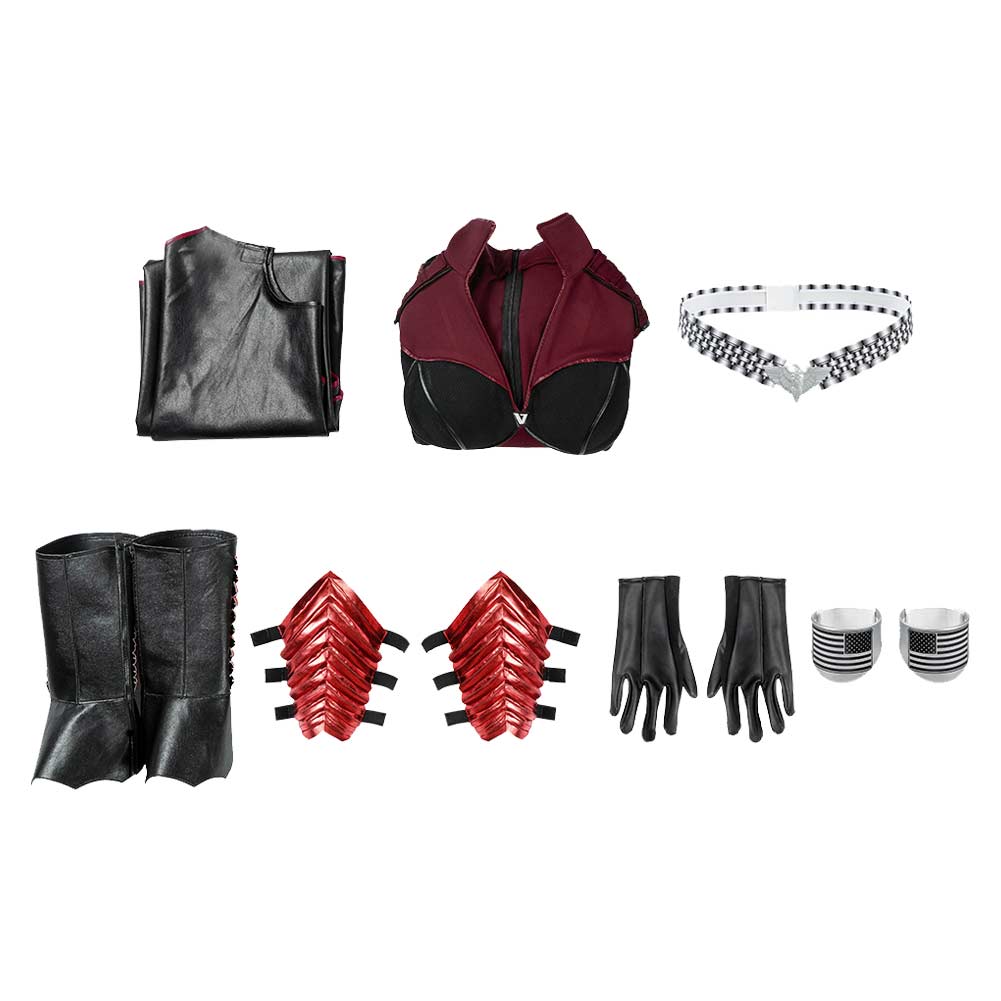 Cosplay Costume Stormfront The Boys 5(2026) TV Cosplay Combinaison Rouge Femme