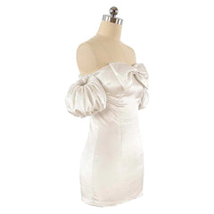 Cosplay Costume Sua Alien Stage Anime Cosplay Robe Blanche Femme