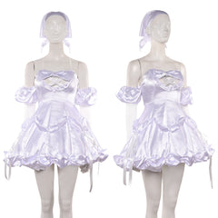 Cosplay Costume Sua Zombie Stage Alien Stage(2026) TV Cosplay Robe Blanche Femme Ver.2