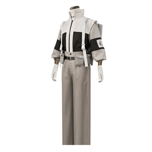 Cosplay Costume Supporter Gachiakuta Anime Cosplay Tenue Grise Homme