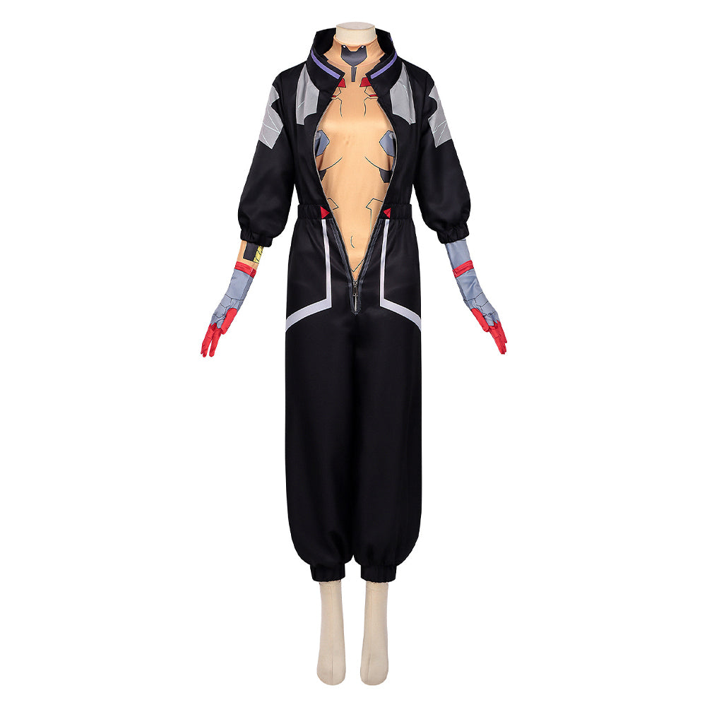 Cosplay Costume Talia Yang Cyberpunk: Edgerunners 2(2026) Anime Cosplay Tenue Noire Femme