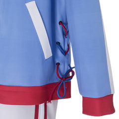 Cosplay Costume Tamamo Cross Pretty Derby Anime Cosplay Tenue Blanche et Bleue Femme