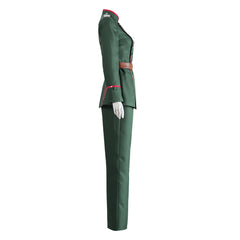 Cosplay Costume Tanya Von Degurechaff Saga of Tanya The Evil 2(2026) Anime Cosplay Tenue Verte Femme
