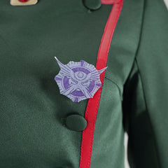 Cosplay Costume Tanya Von Degurechaff Saga of Tanya The Evil 2(2026) Anime Cosplay Tenue Verte Femme