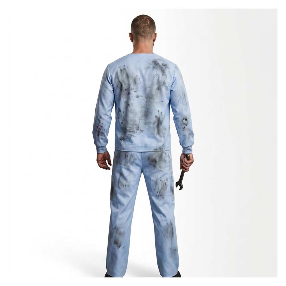 Cosplay Costume Technician Lanterns(2026) TV Cosplay Tenue Bleue Homme