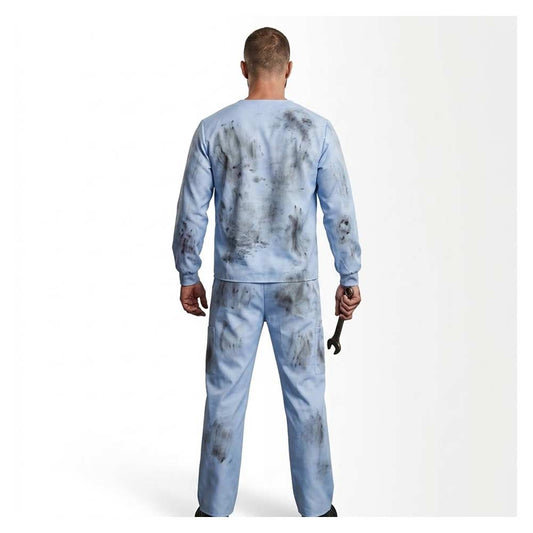 Cosplay Costume Technician Lanterns(2026) TV Cosplay Tenue Bleue Homme