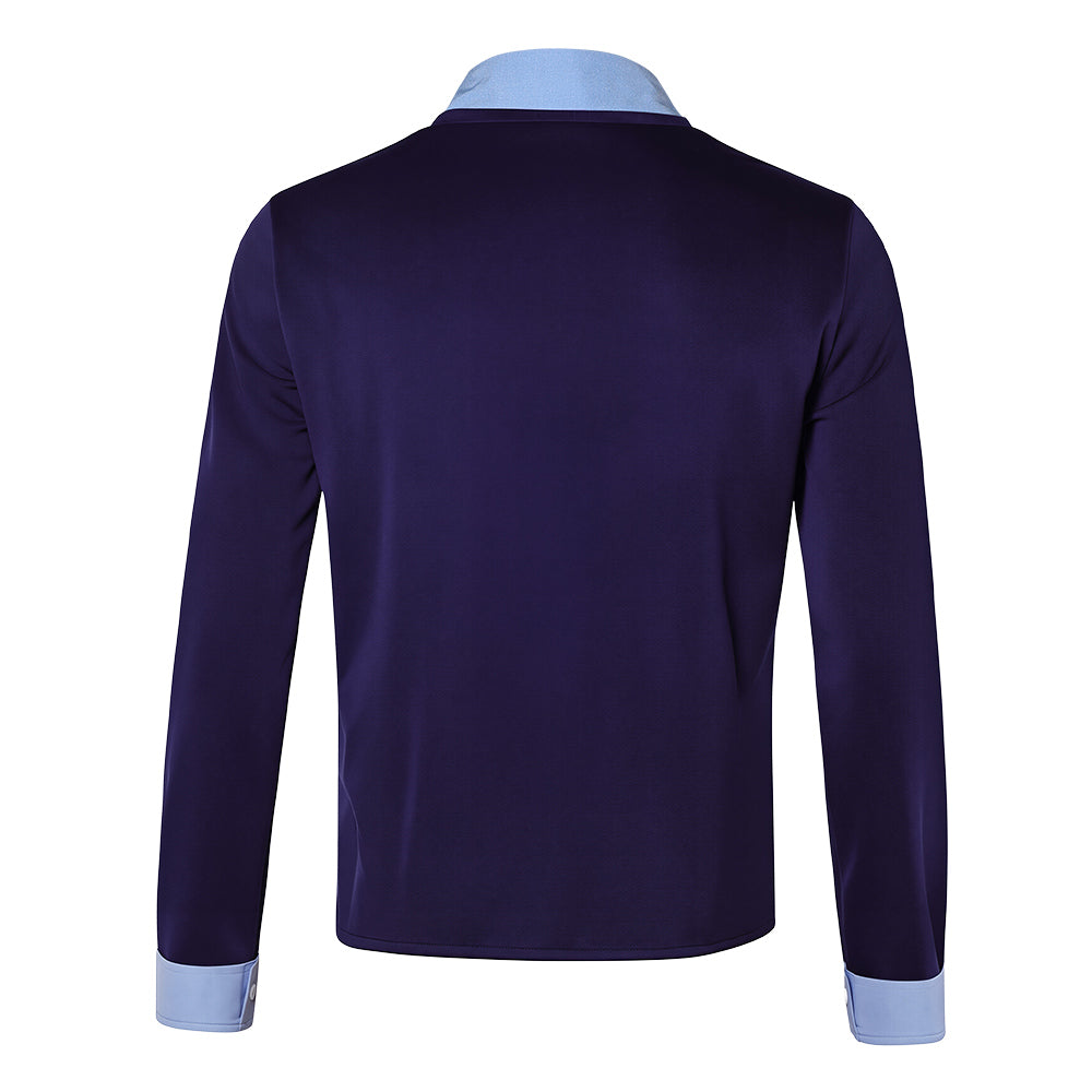 Cosplay Costume Ted Lasso 4(2026) TV Cosplay Haut Bleu Homme