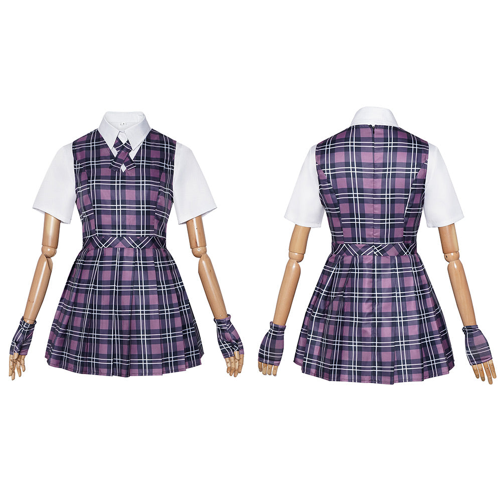 Cosplay Costume Tegan Coven Academy(2026) TV Cosplay Unifrome Violet Femme