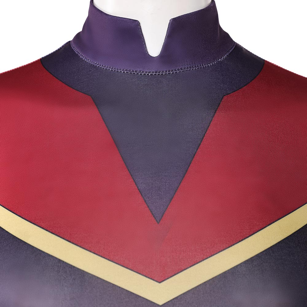 Cosplay Costume Telia Invincible 4(2026) TV Cosplay Combinaison Noire et Rouge Femme