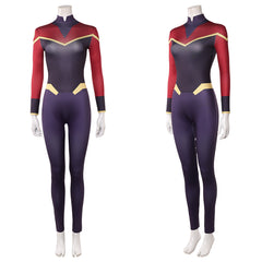 Cosplay Costume Telia Invincible 4(2026) TV Cosplay Combinaison Noire et Rouge Femme
