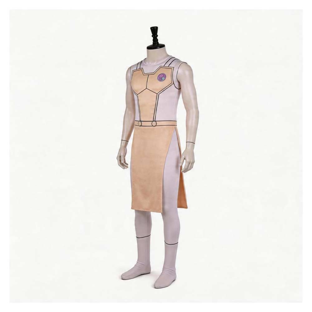 Cosplay Costume Thaedus Invincible 4(2026) TV Cosplay Combinaison Beige Homme