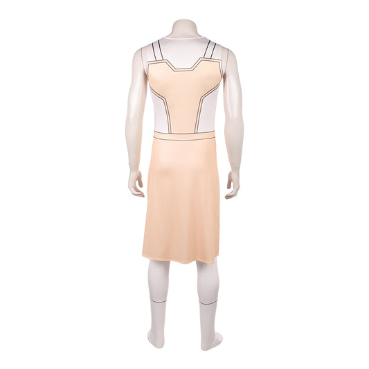 Cosplay Costume Thaedus Invincible 4(2026) TV Cosplay Combinaison Orange Claire Homme