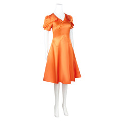 Cosplay Costume The Bride Frankenstein Film Cosplay Robe Orange Femme