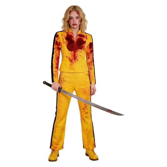 Cosplay Costume The Bride Kill Bill(2003) Film Cosplay Tenue Jaune Femme