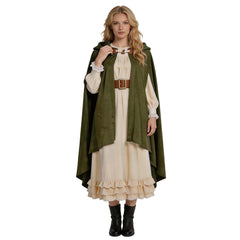 Cosplay Costume The Hobbit The Lord of the Rings(2026) Film Cosplay Cape Verte Femme
