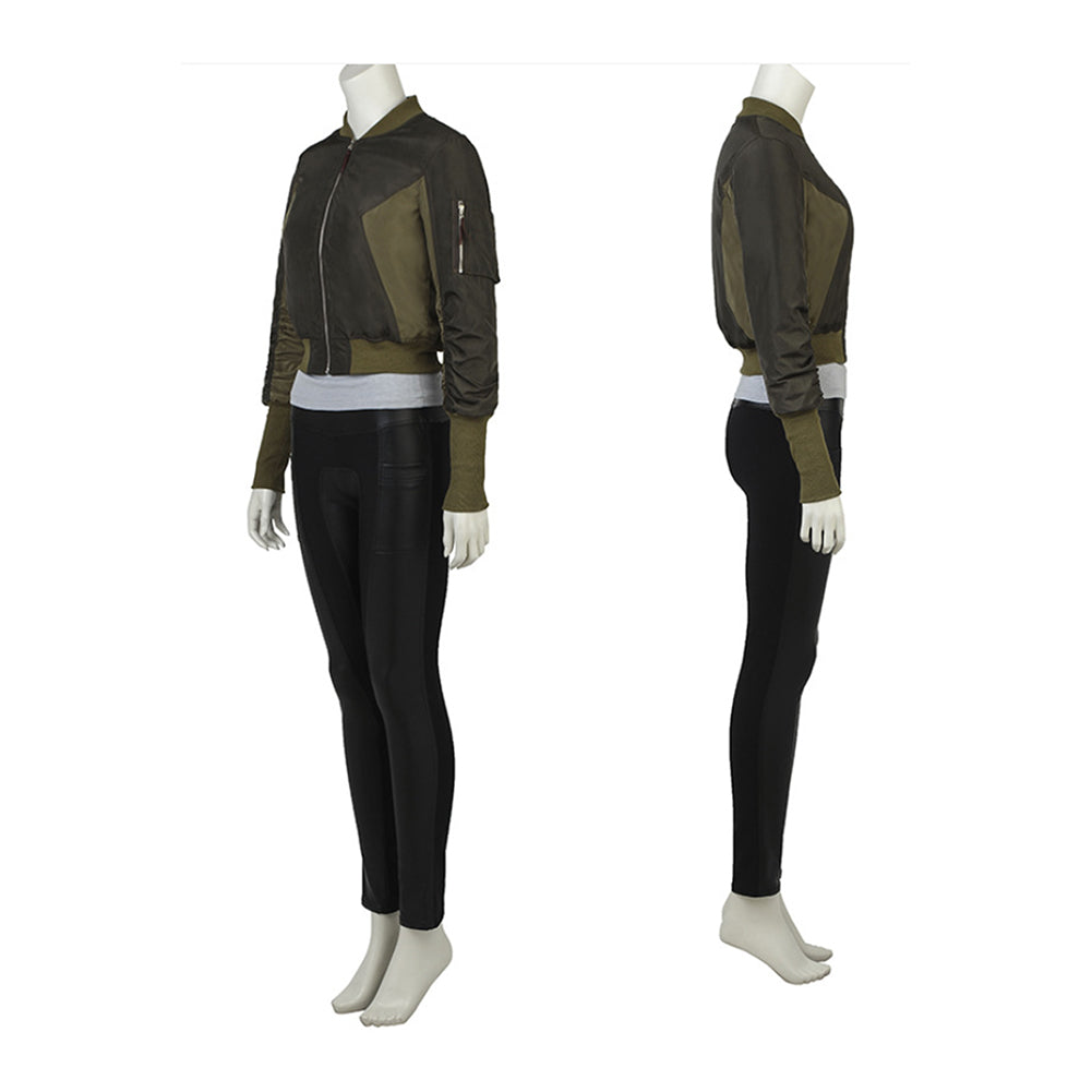 Cosplay Costume The Major Ghost in the Shell(2026) Anime Cosplay Tenue Marron Femme