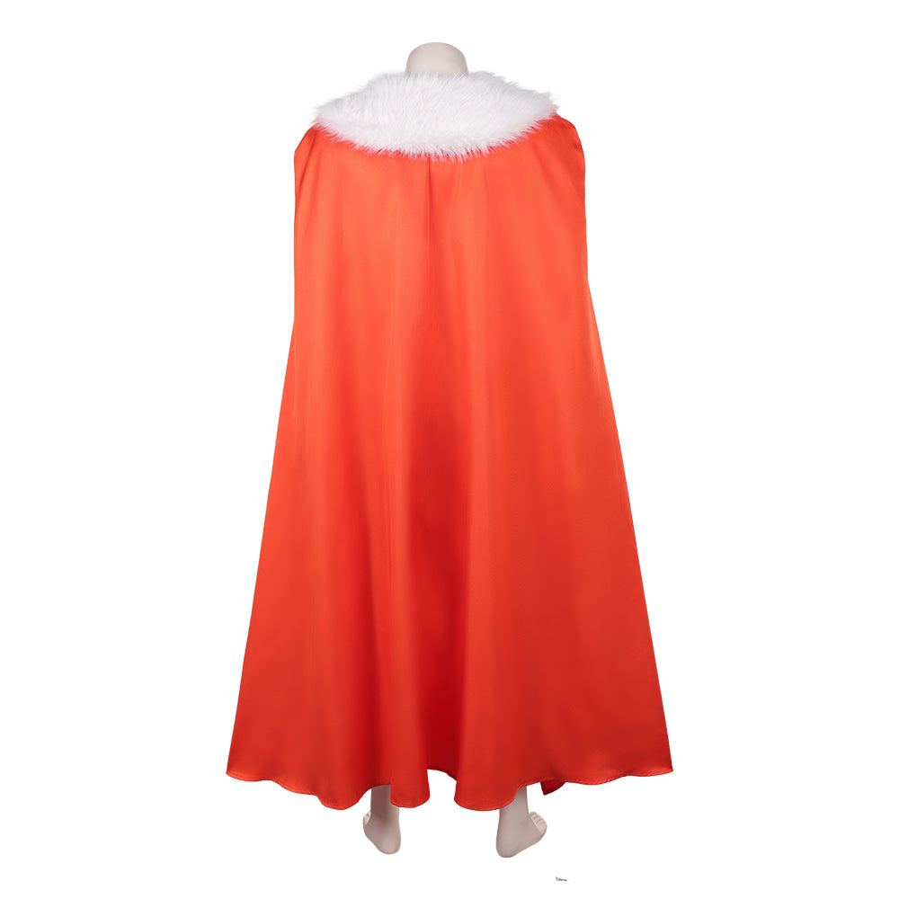 Cosplay Costume Thragg Invincible 4(2026) TV Cosplay Cape Rouge Tenue Homme